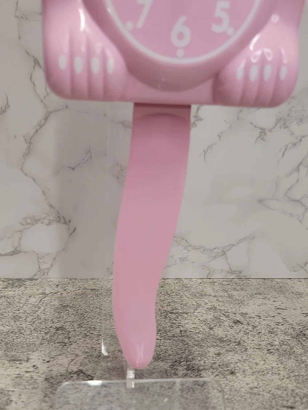 Rare Bubblegum Lady Kit-Cat Klock clock with Magenta Heart eyes Limited Edition